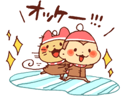 Winter of wachawacha Animal sticker #13799762