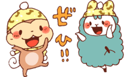 Winter of wachawacha Animal sticker #13799765