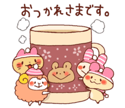 Winter of wachawacha Animal sticker #13799766