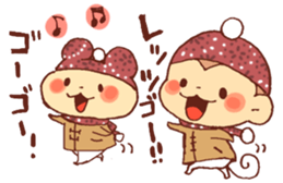 Winter of wachawacha Animal sticker #13799770