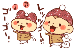 Winter of wachawacha Animal sticker #13799770