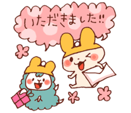 Winter of wachawacha Animal sticker #13799779