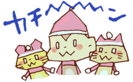 Winter of wachawacha Animal sticker #13799784