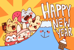 Winter of wachawacha Animal sticker #13799796