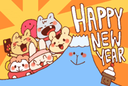 Winter of wachawacha Animal sticker #13799796