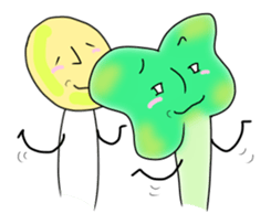 His name is Broccoli sprouts. sticker #13799807