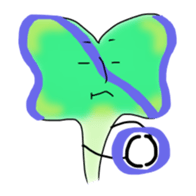 His name is Broccoli sprouts. sticker #13799823