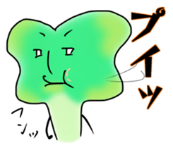 His name is Broccoli sprouts. sticker #13799830