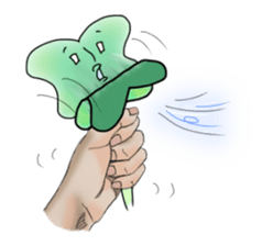 His name is Broccoli sprouts. sticker #13799835