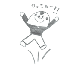 Mr.MOHIKAN and company2 the pencil ver sticker #13800173