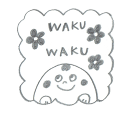 Mr.MOHIKAN and company2 the pencil ver sticker #13800174