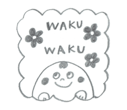 Mr.MOHIKAN and company2 the pencil ver sticker #13800174