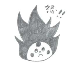 Mr.MOHIKAN and company2 the pencil ver sticker #13800182