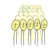 One bean sprouts life sticker #13800377