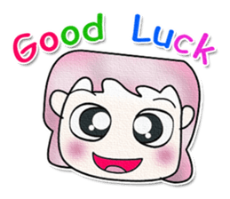 Mr. Masashi. ^__^ Good Luck!! sticker #13801488