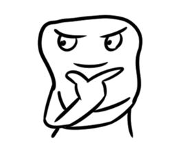 WhiteGraffitiMan sticker #13801664