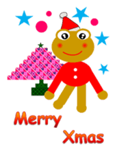 Ribon of the Golden frog sticker #13801875