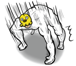 Bird mask sticker #13801923