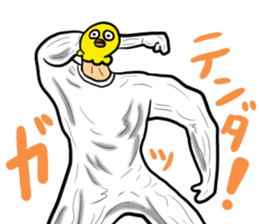 Bird mask sticker #13801925