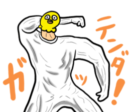 Bird mask sticker #13801925