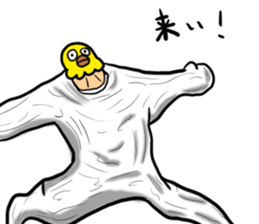 Bird mask sticker #13801931