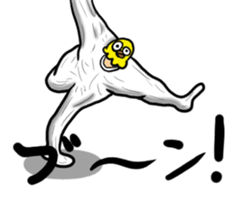 Bird mask sticker #13801937