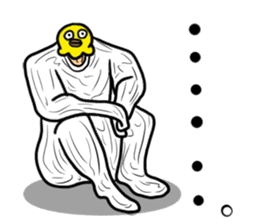 Bird mask sticker #13801947