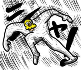 Bird mask sticker #13801950