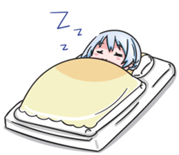 Secretary girl sticker #13802056