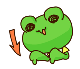 KAERU of the frog Conversation sticker #13802557
