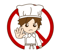 Mr. chef animated 2 sticker #13802818