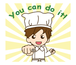 Mr. chef animated 2 sticker #13802830