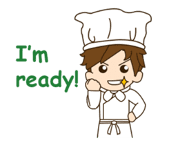 Mr. chef animated 2 sticker #13802832