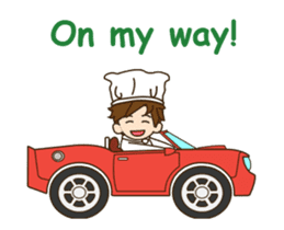 Mr. chef animated 2 sticker #13802837
