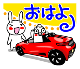 I like a red convertible. sticker #13802838