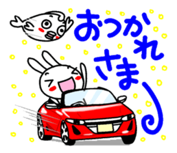 I like a red convertible. sticker #13802842