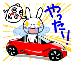 I like a red convertible. sticker #13802844