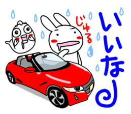 I like a red convertible. sticker #13802845