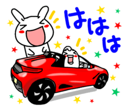 I like a red convertible. sticker #13802846