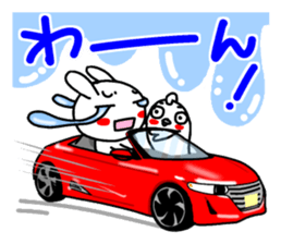 I like a red convertible. sticker #13802848