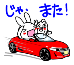 I like a red convertible. sticker #13802850