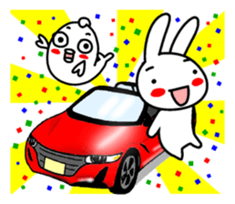 I like a red convertible. sticker #13802852