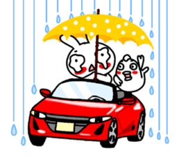 I like a red convertible. sticker #13802853