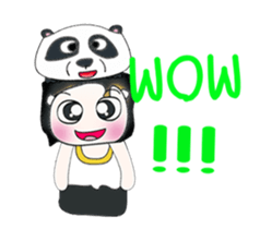 Mr. Dororo. Love Panda.^__^ sticker #13802879