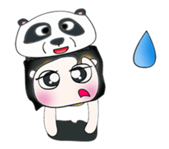 Mr. Dororo. Love Panda.^__^ sticker #13802881