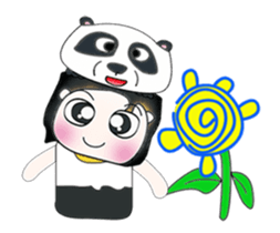 Mr. Dororo. Love Panda.^__^ sticker #13802882