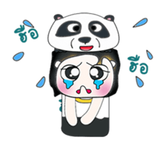 Mr. Dororo. Love Panda.^__^ sticker #13802883