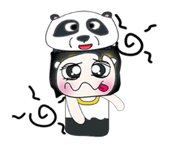 Mr. Dororo. Love Panda.^__^ sticker #13802886