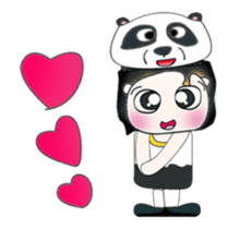 Mr. Dororo. Love Panda.^__^ sticker #13802892
