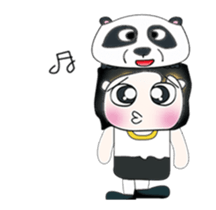 Mr. Dororo. Love Panda.^__^ sticker #13802893